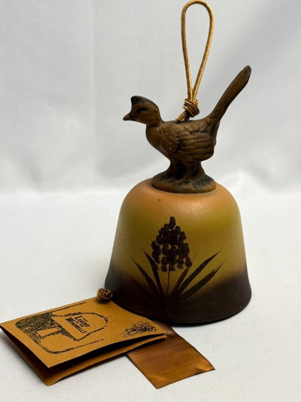 Southwestern Vintage Ceramic Windbell Clovis NM – Handcrafted by Dobe